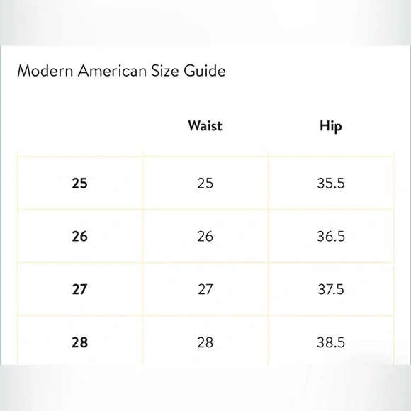 Modern American White Savannah Jeans Size 26 (2) NWT - Picture 16 of 16